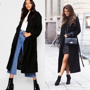 Brooks Brothers wool + cashmere robe coat